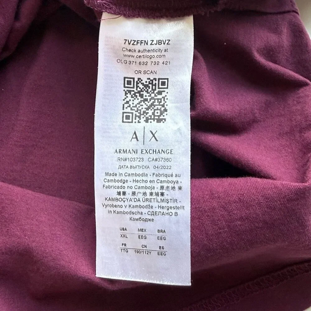 A/X Armani Exchange preowned good